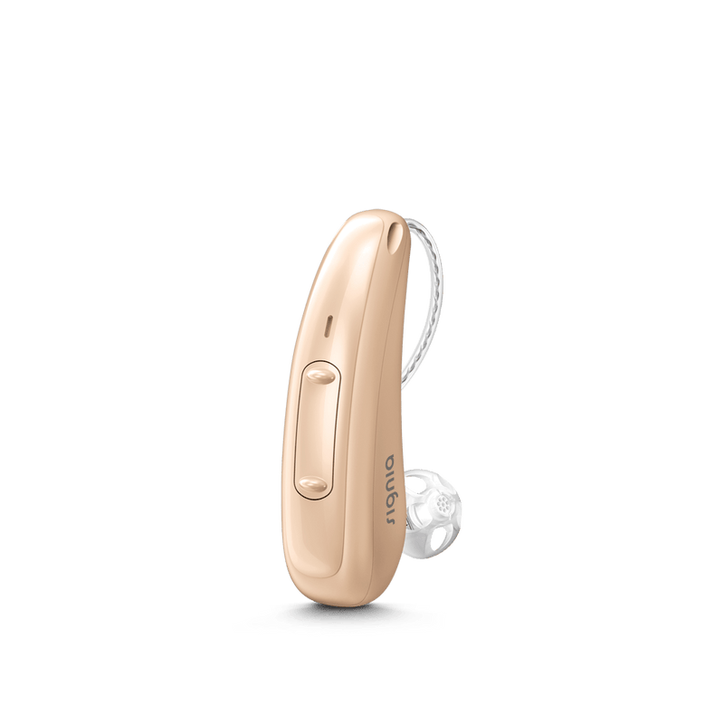 Signia Hörgerät 7X / Charge & Go Akku / Beige Signia Pure X